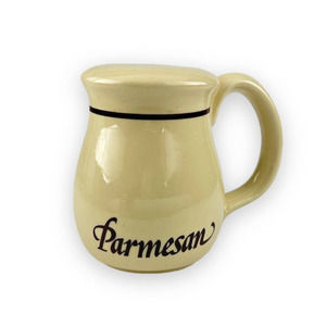 Charming Vintage Parmesan Cheese Shaker - Rustic Italian Kitchen Decor 1970s